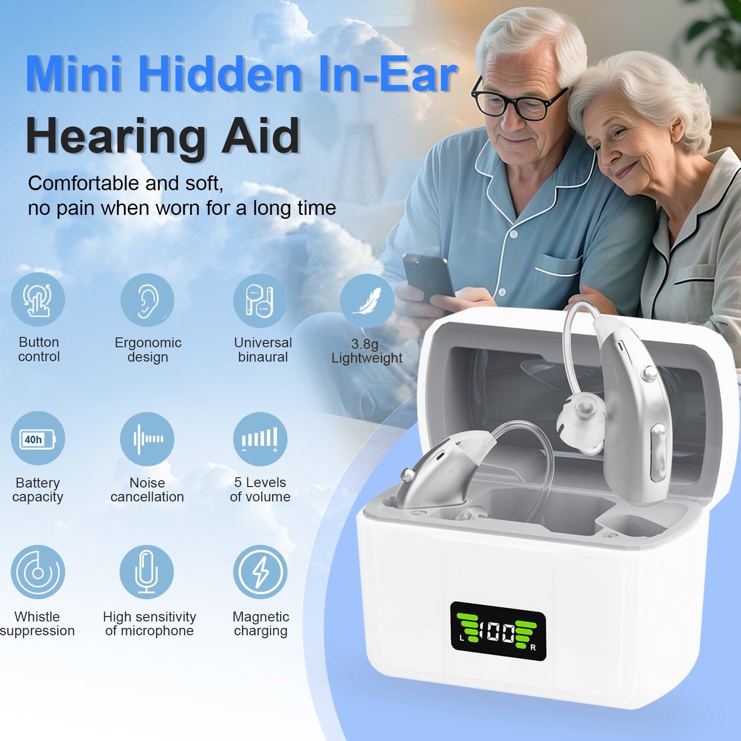 Behind-the-ear hearing aid